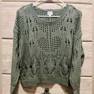 Green Francesca’s Sweater